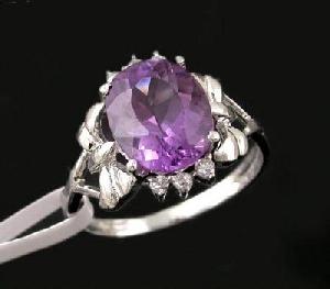 Sell 925 Silver Natural Amethyst Ring, Blue Topaz Necklace, Olivine Earring, Agate Bracelet
