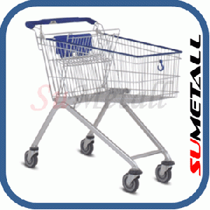 shopping trolley carts supermarket