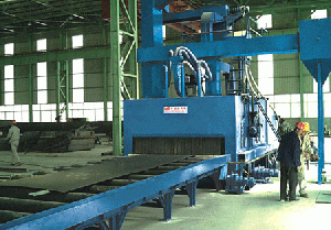 sheet shot blasting machine