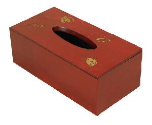 carved wooden tissue box bx129 ls17 sn01