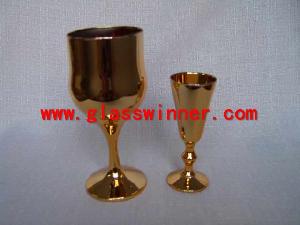 Vaccuum Plated Drinking Glass