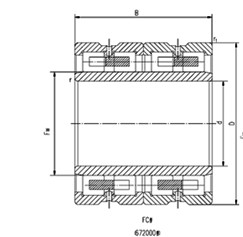 Offer Four-row Cylindrical Roller Bearings