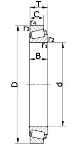 Sell Inch Series Tapered Roller Bearings Single Row