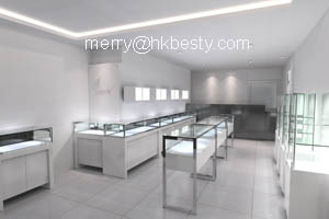 Jewelry Display Showcases And Wall Display Cases