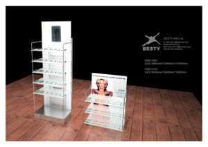 Whllsale Cosmetic Display Showcases