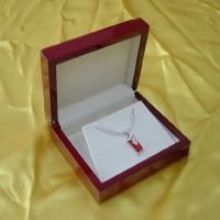 Wooded Jewelry Boxes Red Colour