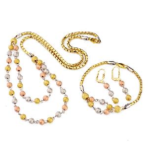 Manufactory For 18k Gold Plating Brass Cubic Zirconia Jewelry Set, Fashion Jewelry