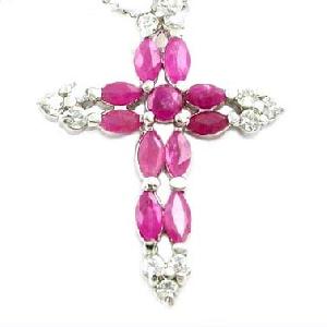 Manufactory For Sterling Silver 925 Silver Natural Ruby Pendant, Gemstone Ring, Earring, Cz Jewelry