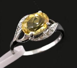 sterling silver 925 citrine ring jadeite bracelet pendant cz jewelr