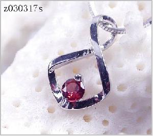 Sell Sterling Silver Natural Garnet Pendant, Citrine Ring, Amethyst Bracelet, Sapphire Pendant Ring