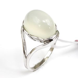 Sell Sterling Silver Natural Moonstone Ring, Prehnite Bracelet, Earring, Pendant, Fashion Jewelry