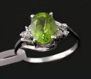 sterling silver olivine ring cz jewelry citrine sapphire ruby earring pend