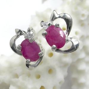 Sell Sterling Silver Natural Ruby Earring, Fashion Jewelry, Prehnite Ring, Cz Jewelry, Moonstone Rin