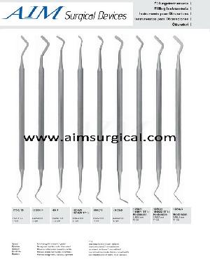 Filling Instruments, German Stainless, Dental Instruments