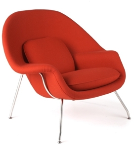 broche womb chair extremely close