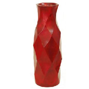 Decorative Wood Vase V7-225-cr04-sn01