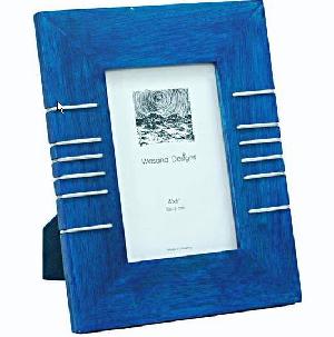 Wood Photo Frame F071b-wr22-bls