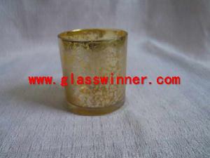 Mercury Votive Glass