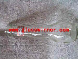 Narrow Waist Glass Jar