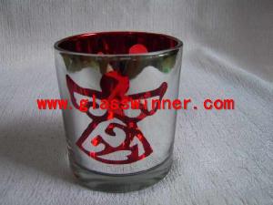 Red Plated Glass