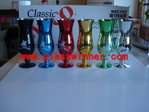 Red Plating Golbet Glass