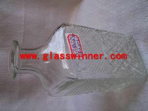 Square Glass Jar 1