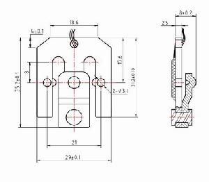 cad drawings shape load cells bathroom scales 200kg 0 1kg