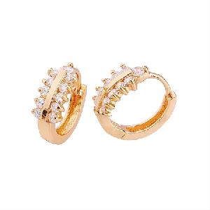 Factory For 18k Gold Plating Brass Cubic Zirconia, Cz Jewelry Set, Costume Jewelry Ring, Earring