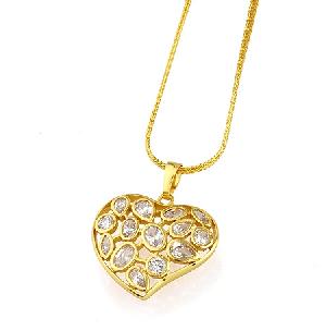 Sell 18k Gold Plating Brass Cubic Zirconia Pendant, Chalcedony Semi-precious Stone Ring, Earring