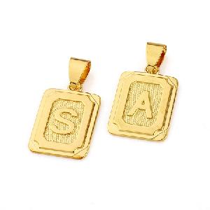 18k gold plating brass pendant differenet fashion jewelry