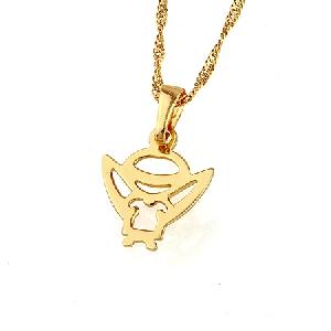 18k gold plating brass pendant fashion precious stone jewelry ring earring