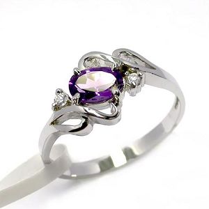 sterling silver amethyst ring prehnite earring blue topaz olivine ruby