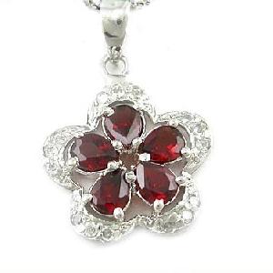 sterling silver garnet pendant citrine earring sapphire ruby ring tourmaline brace