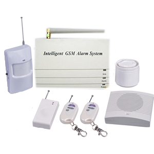 wireless gsm home security system