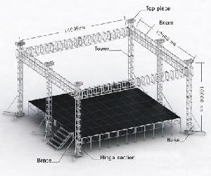 Aluminum Stage Truss