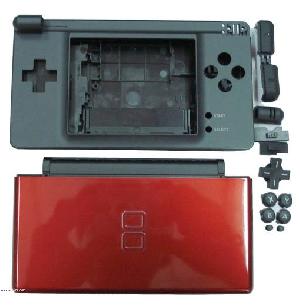 Ndsl / Ds Lite / Dsl Complete Crimson Housing Shell Originlal