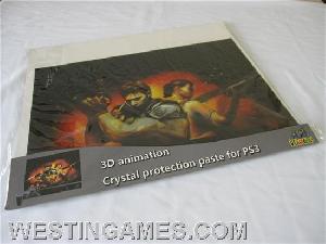 ps3 3d animation crystal skin protection paste