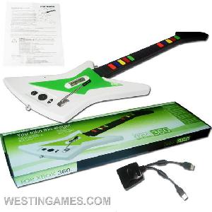 Xbox360 Wireless Guitar For Guitar Hero And Rock Band