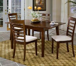 Dining Set With Horisontal Slats Chair Comfort Furniture Mahogany Teak Indoor