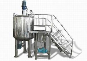 vacuum emulsifier mixer