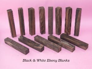 ebony pen blanks