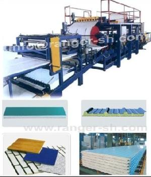 Eps Sandwich Panel Line, Eps Sandwich Panel Making Machine