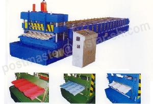 glazed tile roll forming machine roof