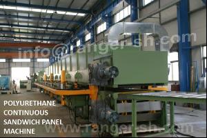 Continuous Pu Sandwich Panel Production Line, Continuous Pu Sandwich Panel Line