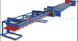 Steel Tile Roll Forming Machine, Step Tile Roll Forming Machine