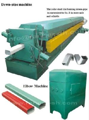 Water Downspout Roll Forming Machine, Rainspout Roll Forming Machine