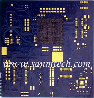 6 layers printed circuit board immersion gold pcb