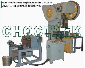 Aluminum Food Container Production Line Ctac-63t