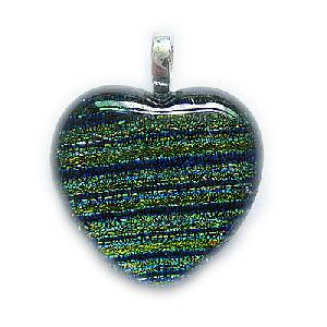 Italy Heart Murano Glass Pendant