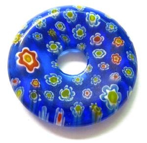 millefiori glass pendant wholesale round